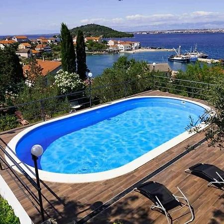 Booking Franov Residence On Island Ugljan With The Pool, Bbq And Beautiful Sea-View! Kali Zewnętrze zdjęcie